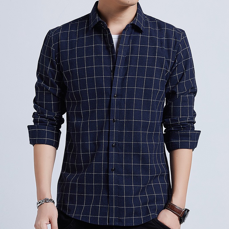 Mens casual long sleeve on sale shirts