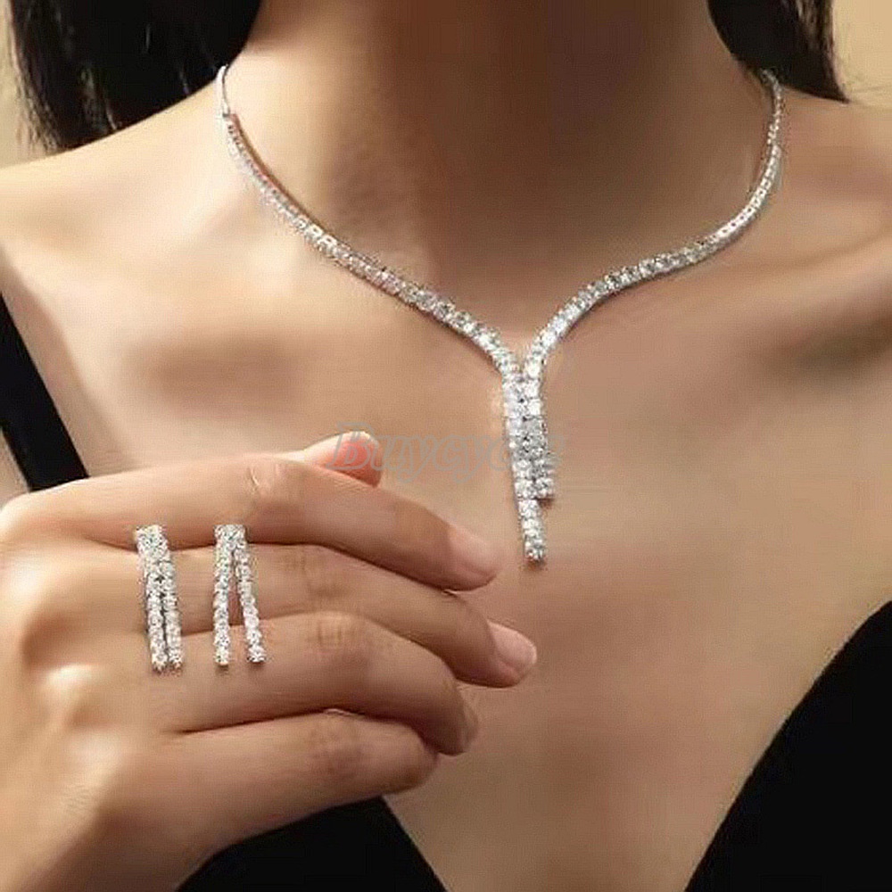 Wedding jewelry hot sale full set