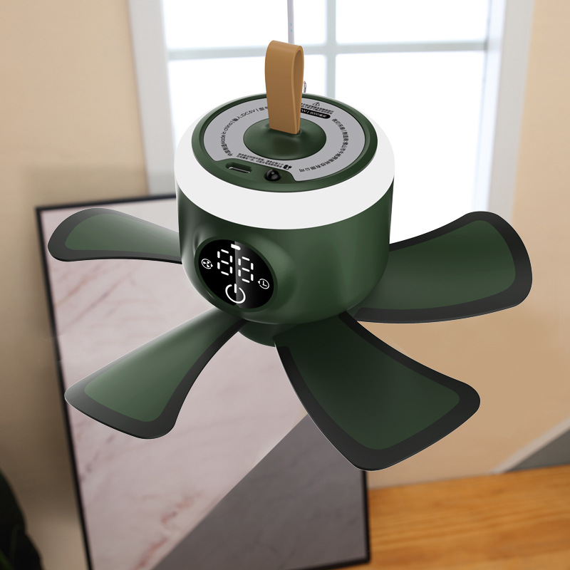 Camping fan light sales