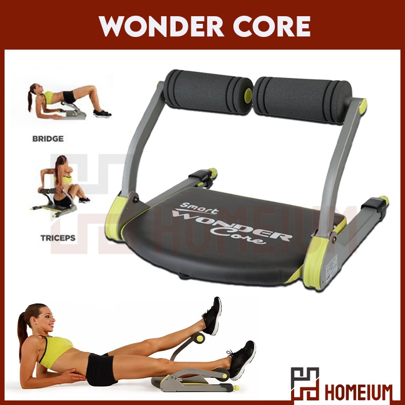 6 Pack Wonder Core Exercise Smart Machine Ab Toning Workout Exercise System