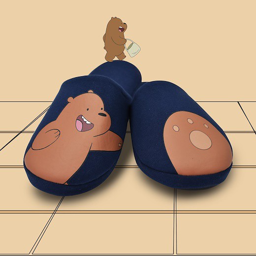 We bare 2024 bears slippers