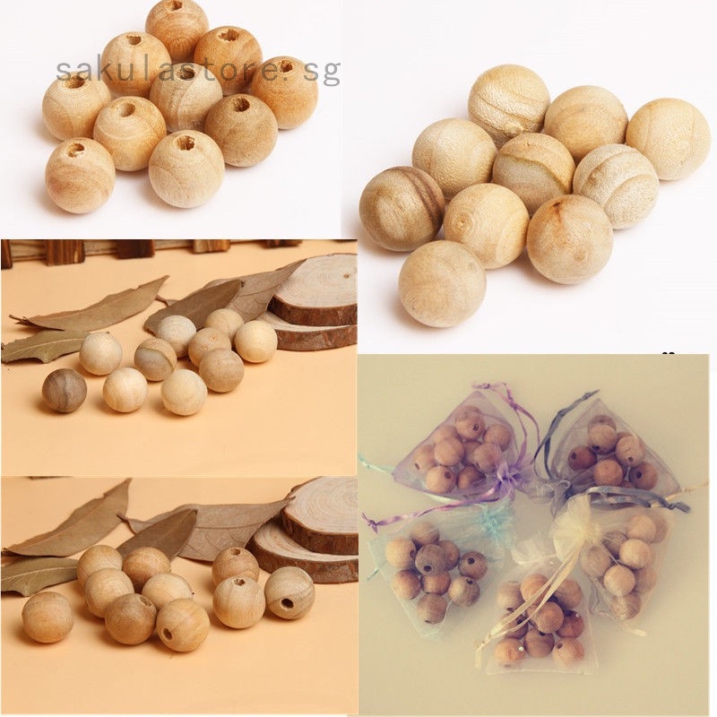 Natural, 6 Moth Repellent Cedar Balls