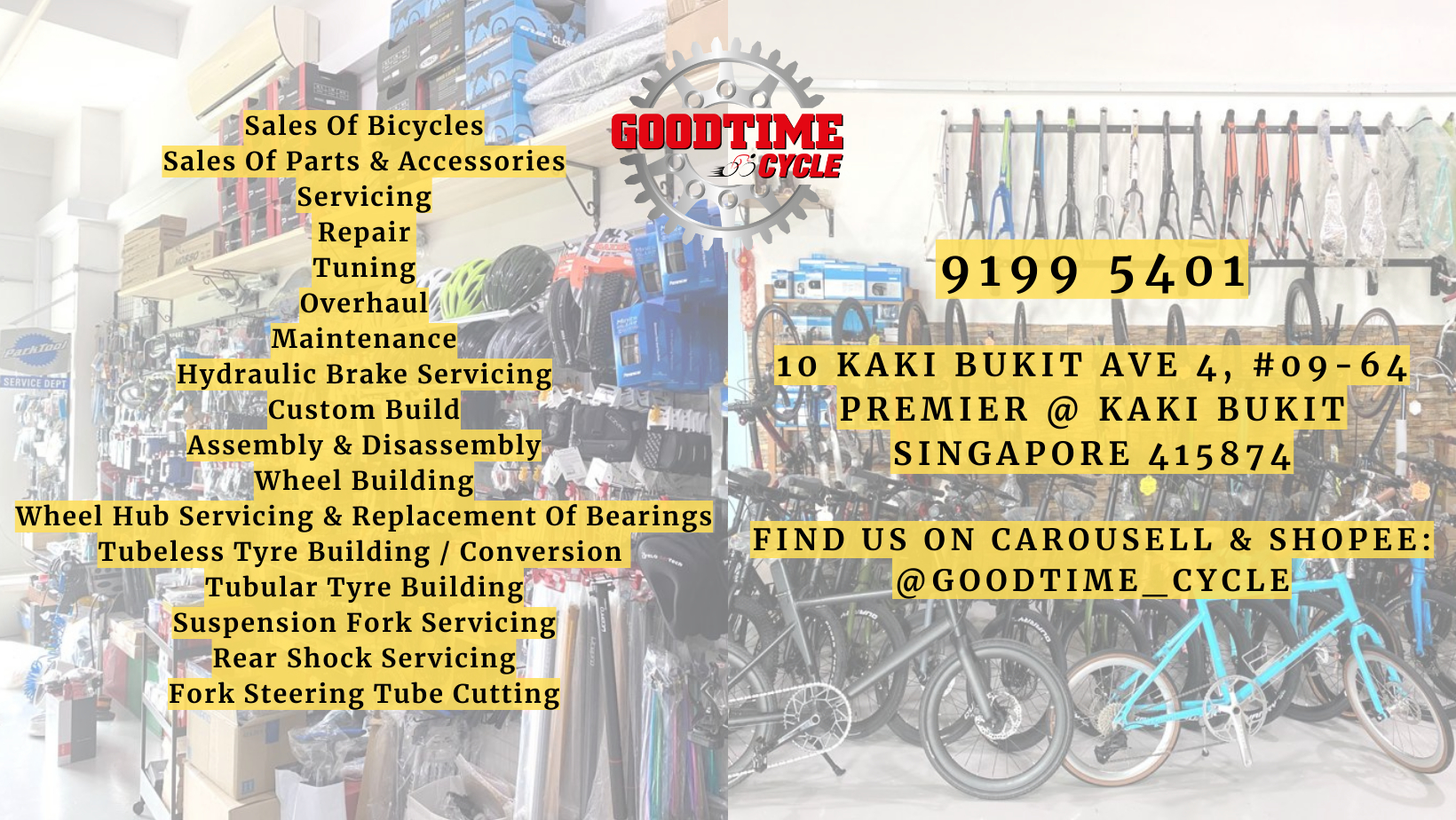 GoodTime Cycle, Online Shop | Shopee Singapore