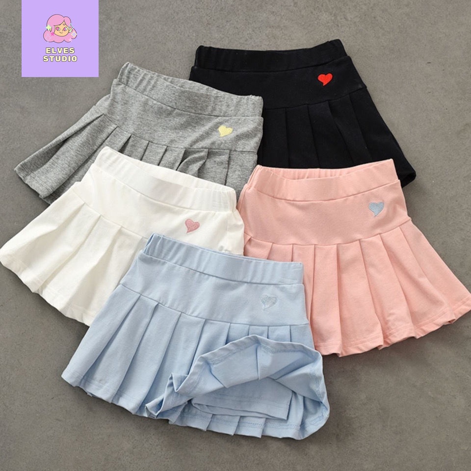 Girls pleated sale tennis skirt