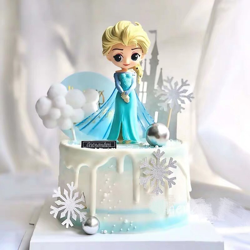 Acrylic Birthday Cake Topper - Frozen Elsa