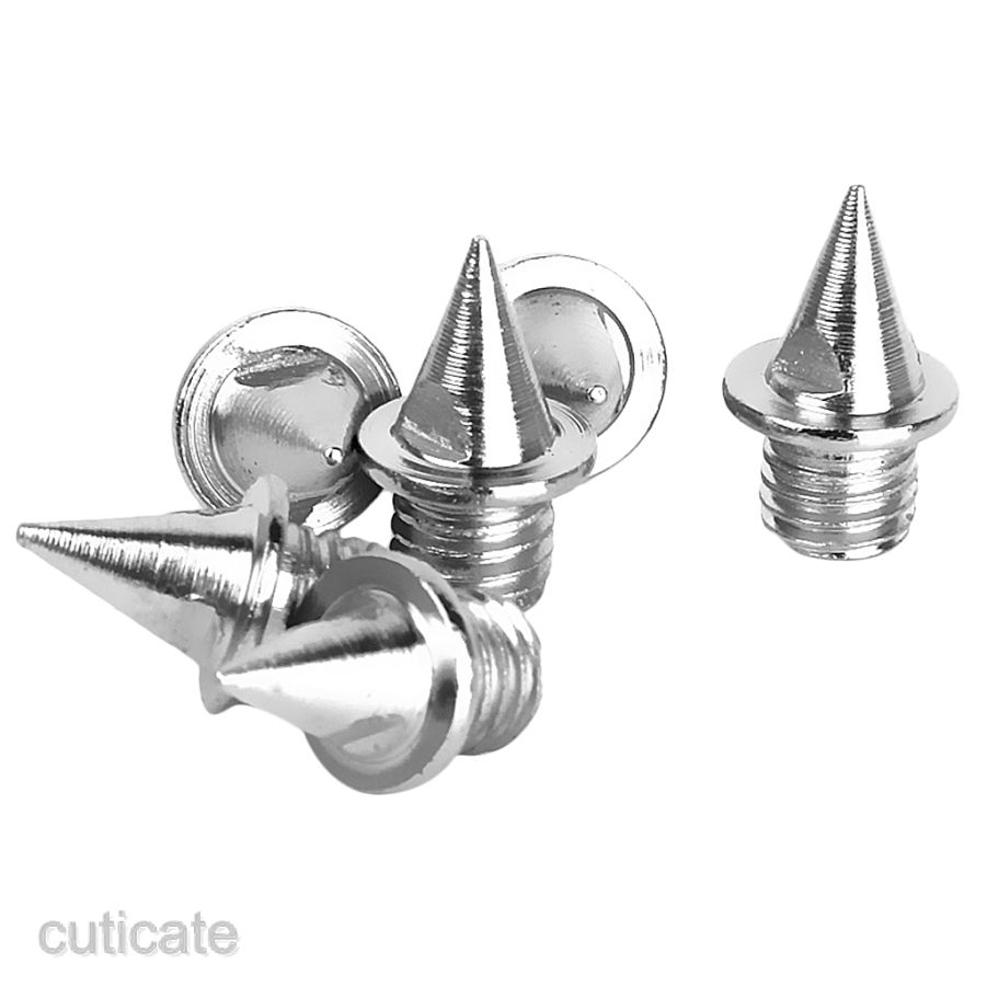 Quarter inch pyramid track on sale spikes