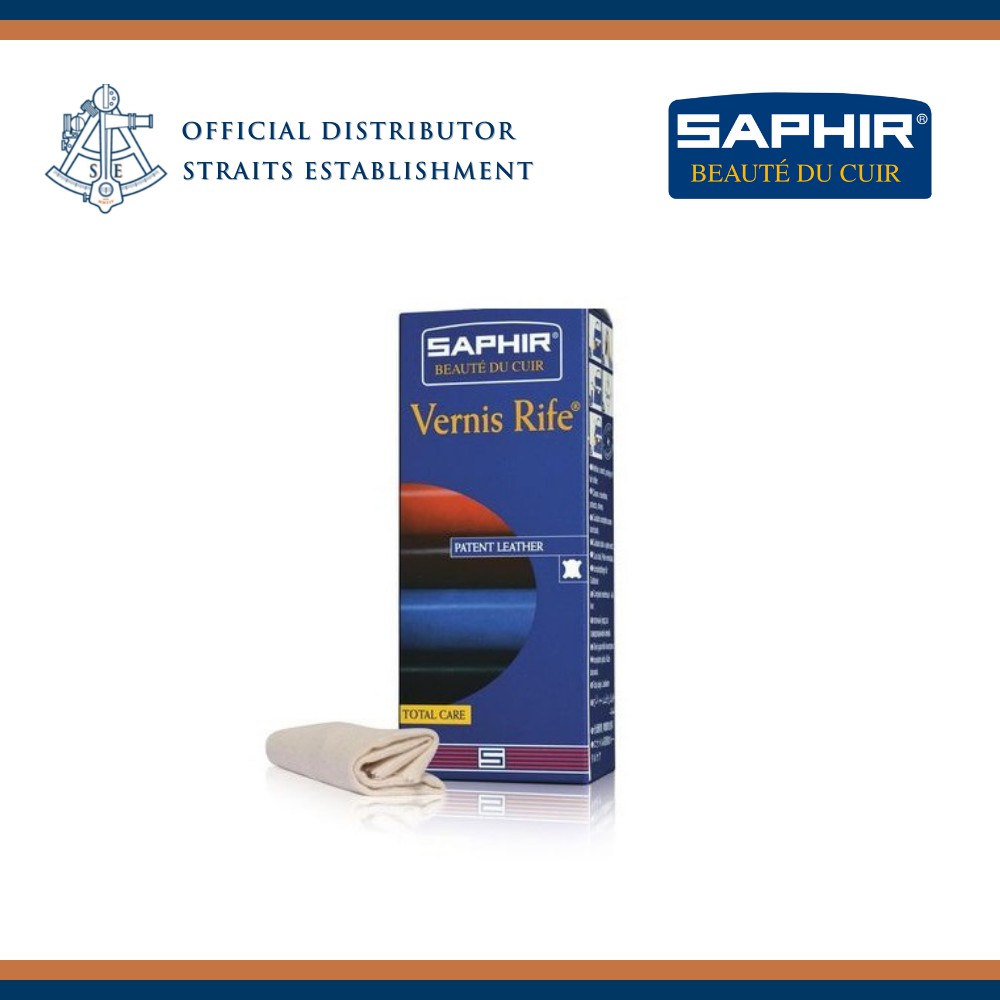 Saphir patent hot sale leather cleaner