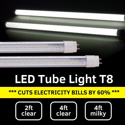 Changing fluorescent store to led