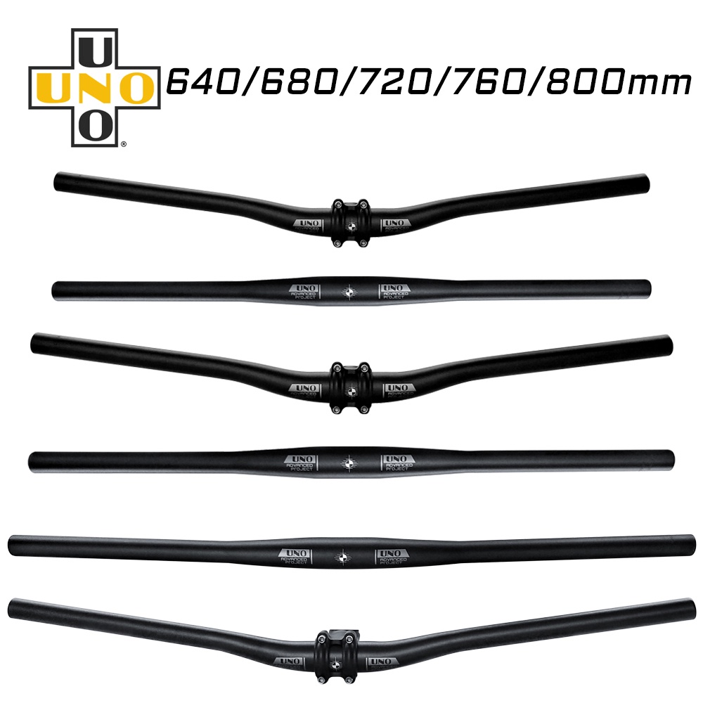 UNO Bicycle Handlebar MTB Bike Handlebar 31.8 640 680 720 760 800mm Alu Handlebar For Bicycle Rise Flat Handle bar Parts Shopee Singapore