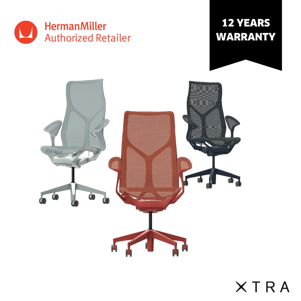 COSM Highback Chair with Leaf Arms Dipped Colours Shopee Singapore