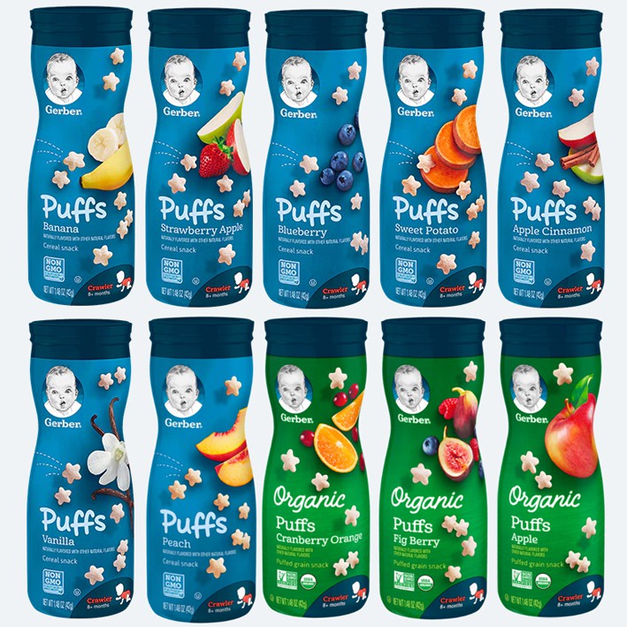 Gerber store puff flavors