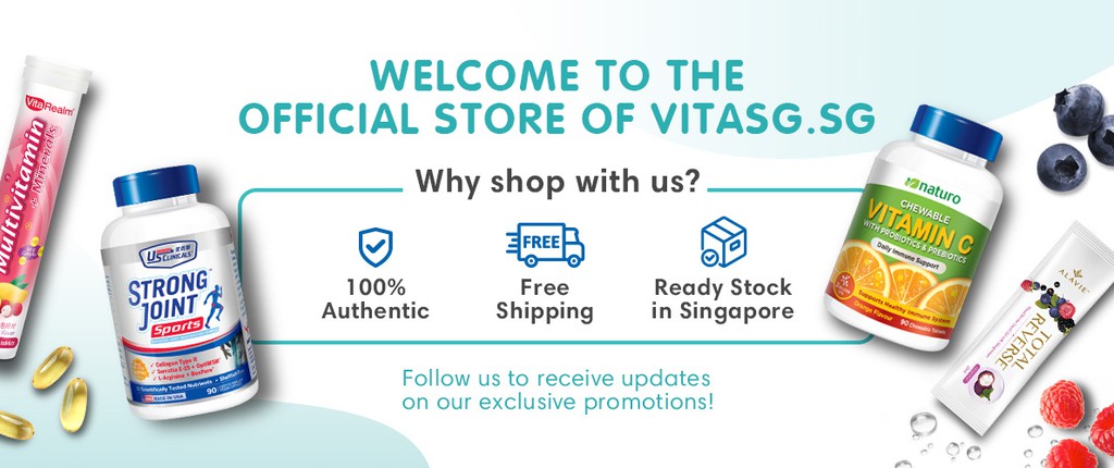 VITASG.SG Official Store, Online Shop May 2024 | Shopee Singapore