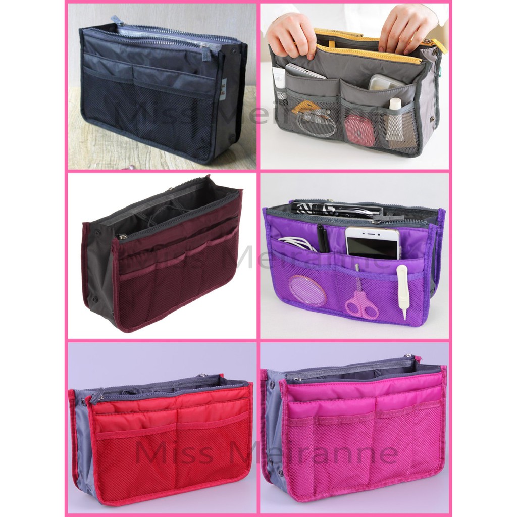 Backpack Insert Organizer Purple