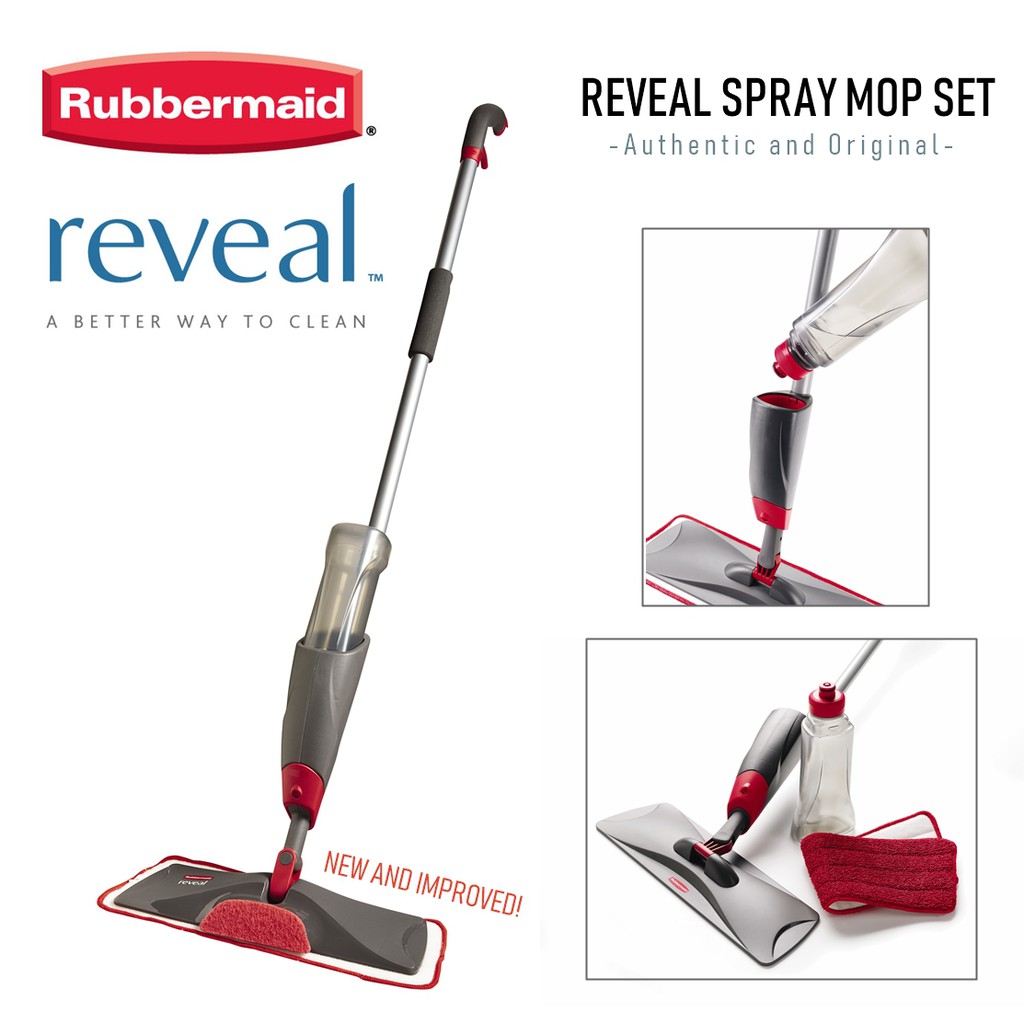 Rubbermaid Reveal Microfibre Spray Mop