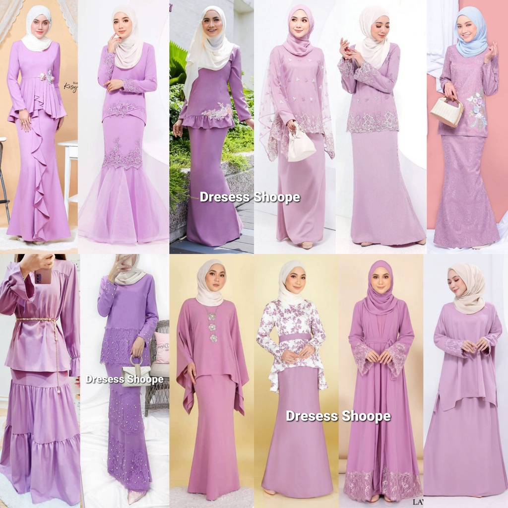 Baju store bridesmaid purple