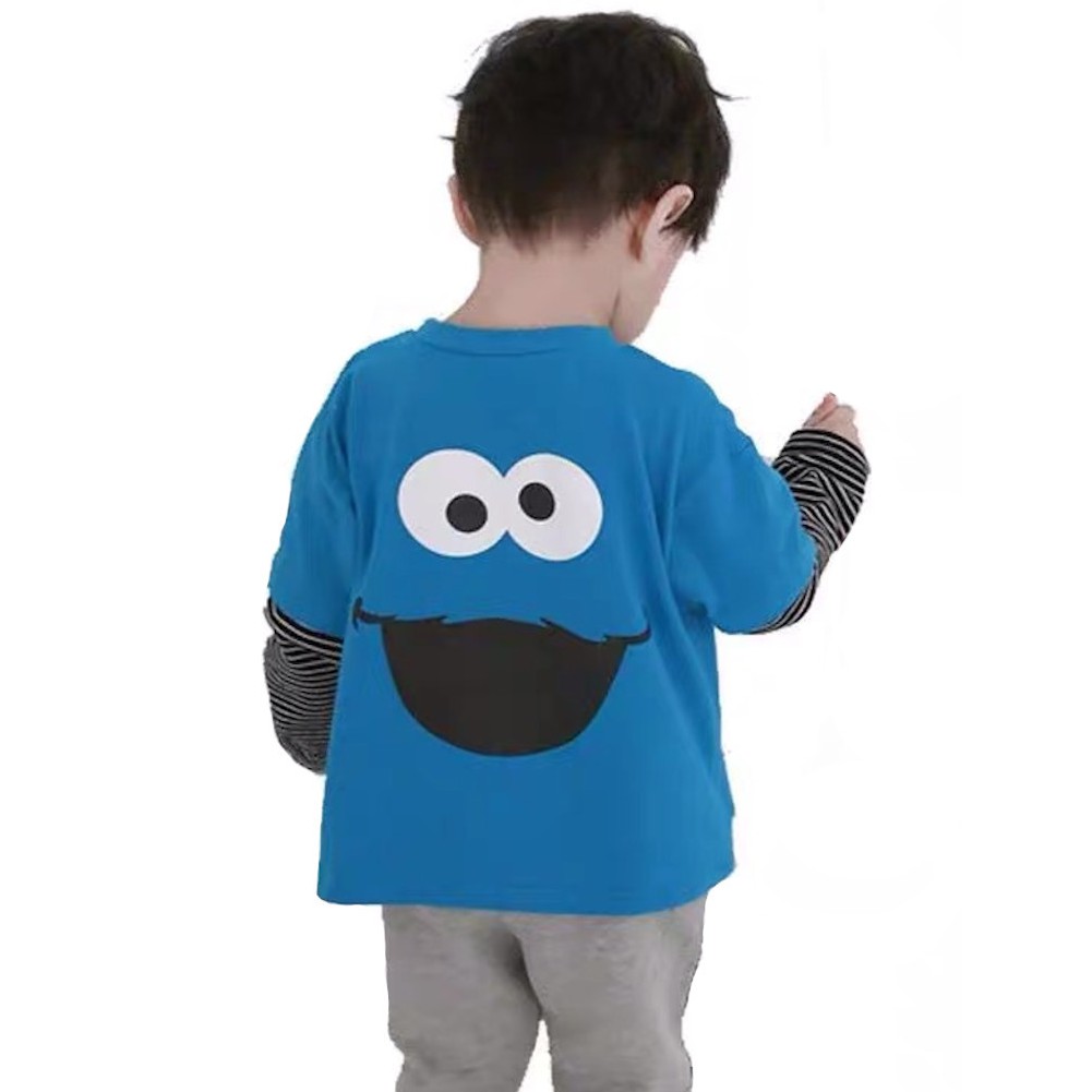 cookie monster long sleeve shirt