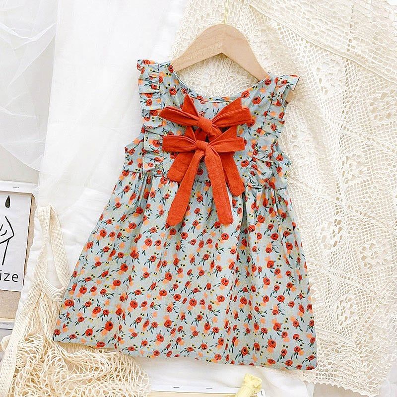 Local Seller Baby Girl Cute Floral Dress Summer Style Kids