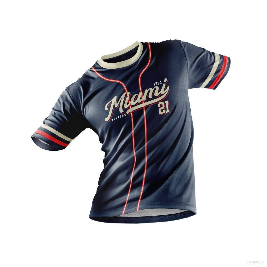 Miami vice hot sale baseball jersey