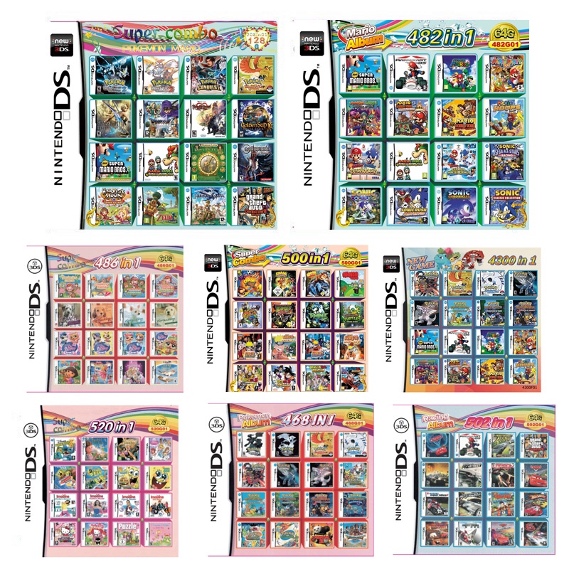 520 in 1 ds deals game list