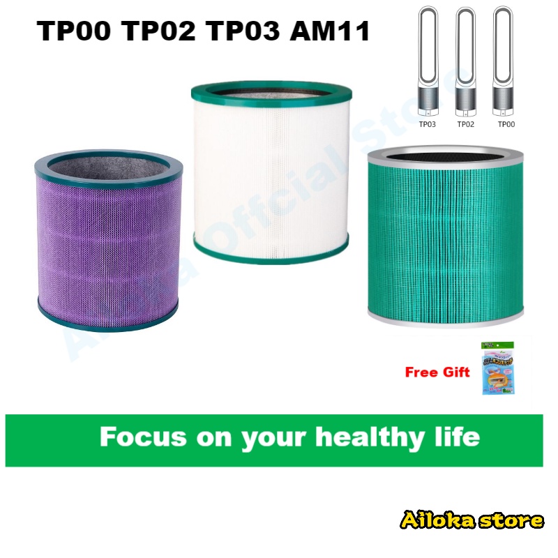 Dyson tp01 on sale filter life