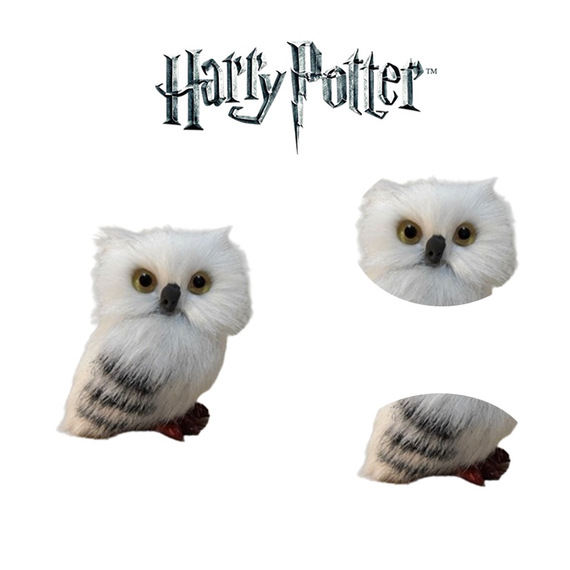 HARRY POTTER PELUCHE interactive Hedwig 30 cm marionnette puppet