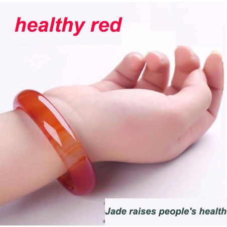 Red on sale jade bracelet