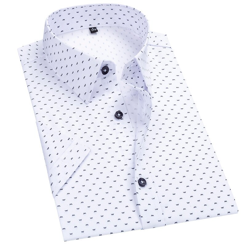 Mens dress shirts on sale short sleeve slim fit