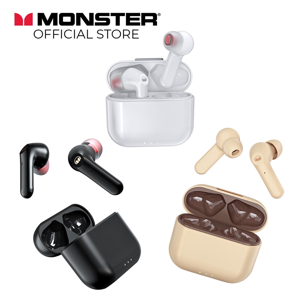 MONSTER Clarity 6.0 ANC Wireless Earphones Shopee Singapore