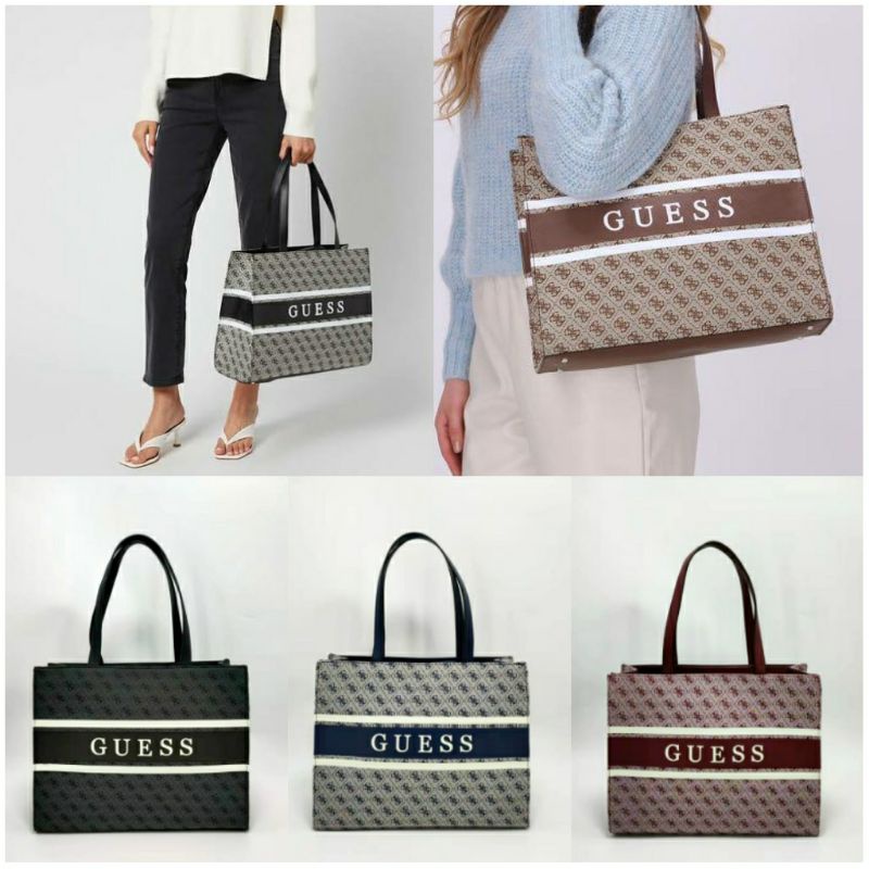 Shop Guess Monique Tote Bag online