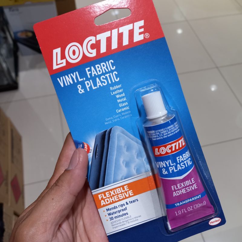 Loctite Vinyl Fabric & Plastic Repair Flexible Adhesive, Pack of 1