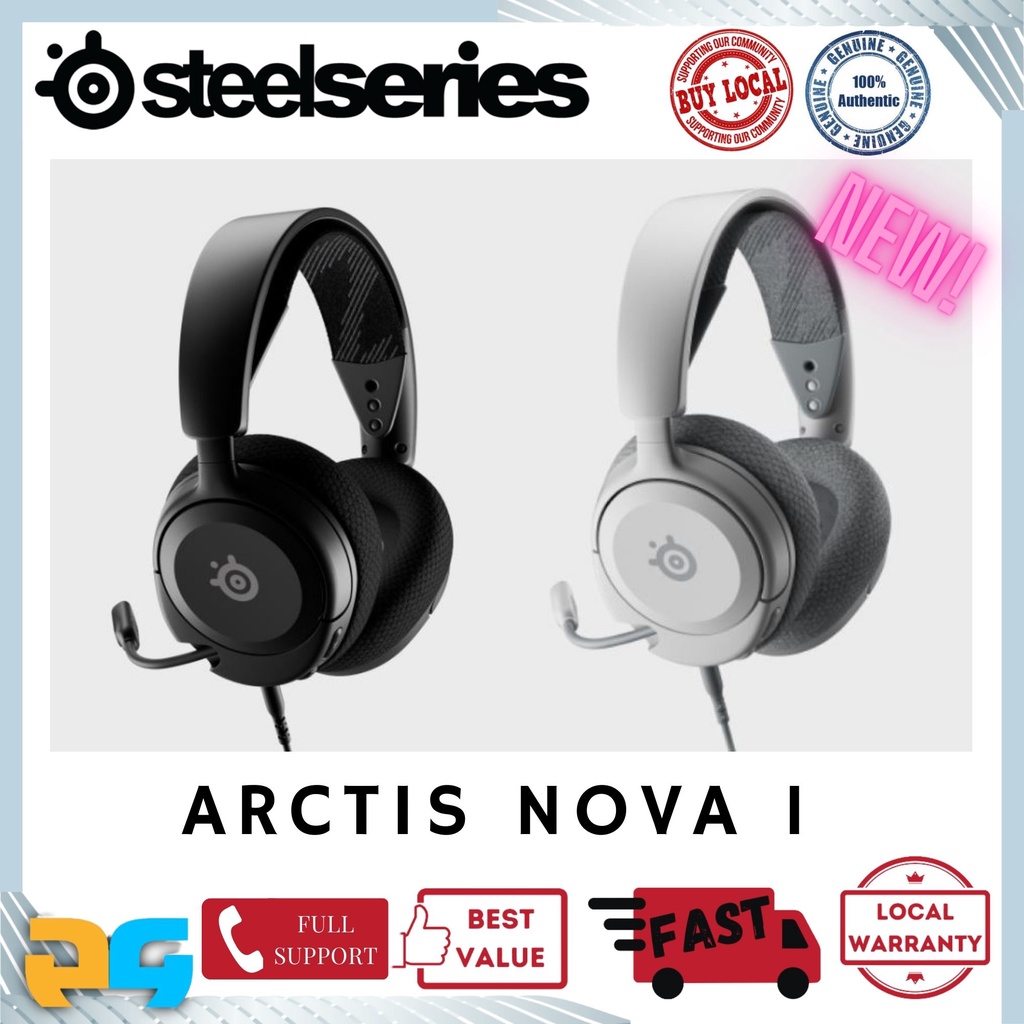 Headsets Steelseries Arctis Nova 1 Black