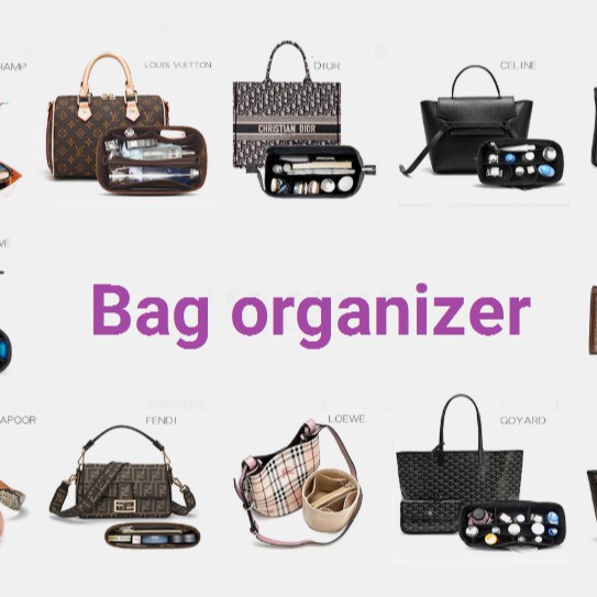 Luxury Bag organizer insert, Online Shop Shopee Singapore