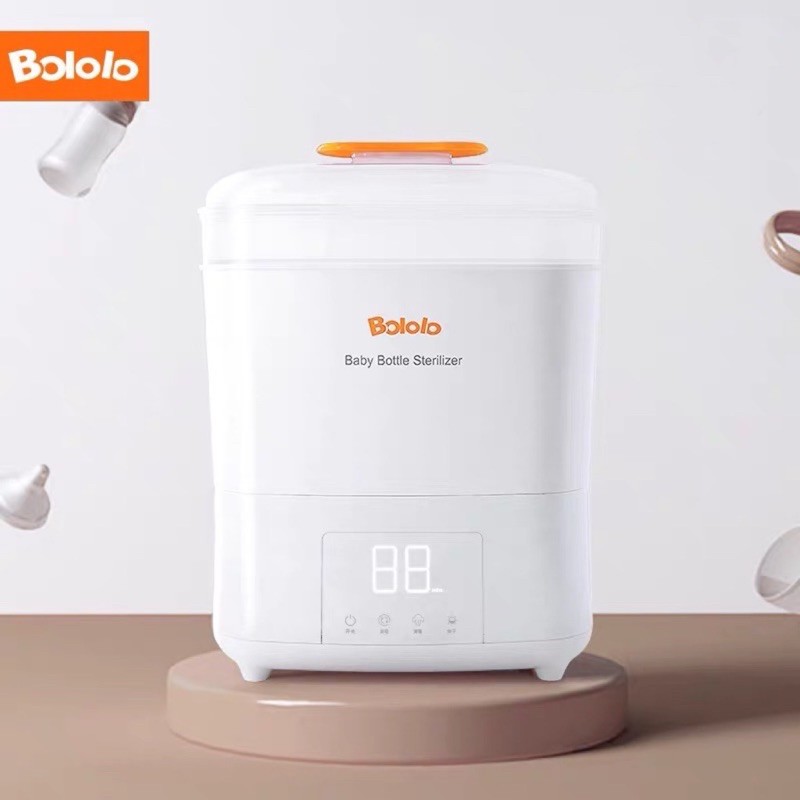 Bololo Baby Bottle Electric Steam Sterilizer and Dryer bl-1008s NEW SEALED