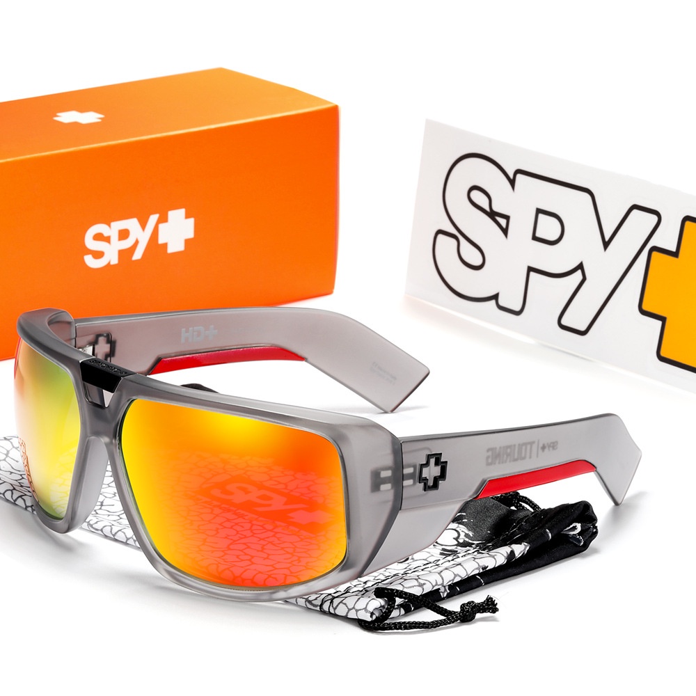 SPY Men s Polarized Tr90 Sunglasses Sports 1.1mm Thickness Cycling