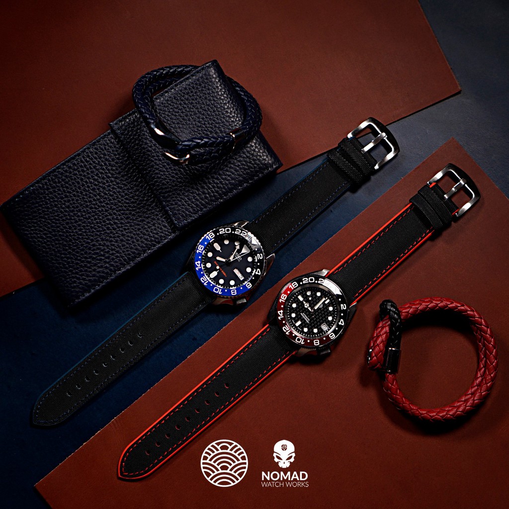 Red white blue hot sale watch strap