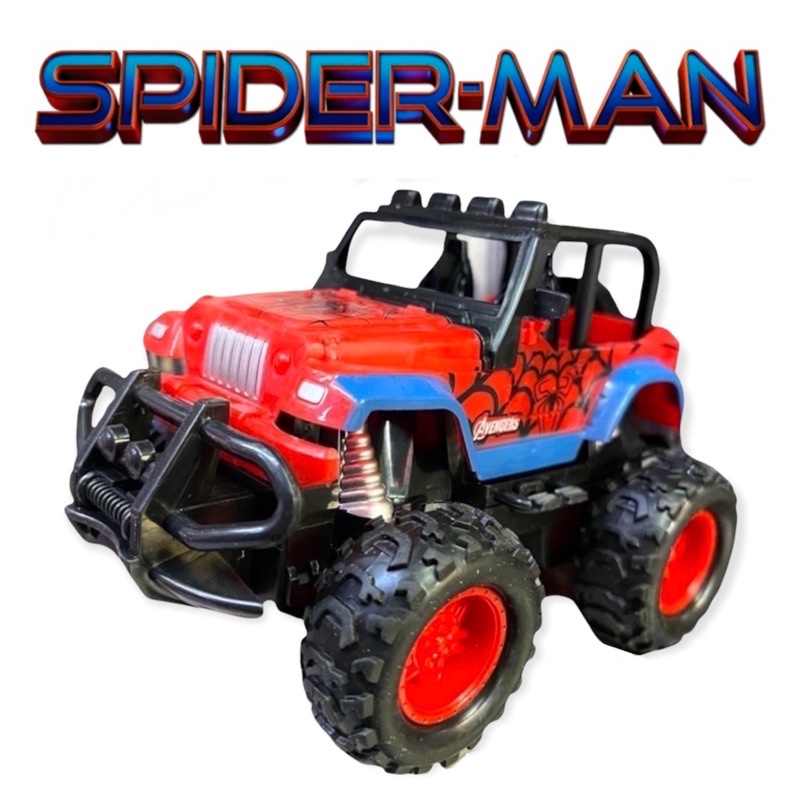 Spiderman store jeep toy