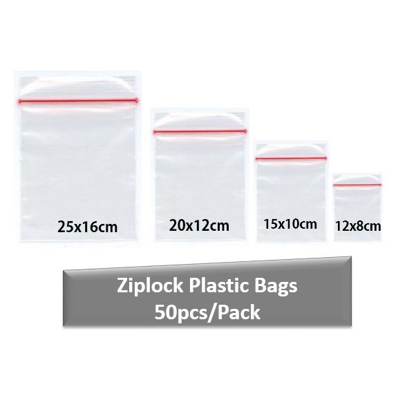Small Zip Lock Plastic Bags Reclosable