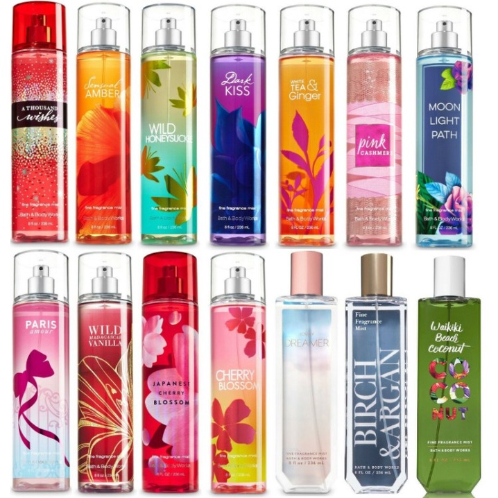 Bath and body deals perfume