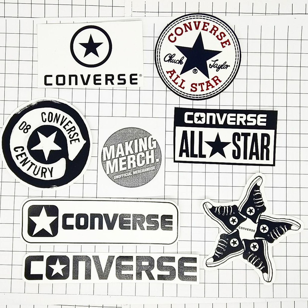 Converse BRAND Vinyl STICKER Shopee Singapore