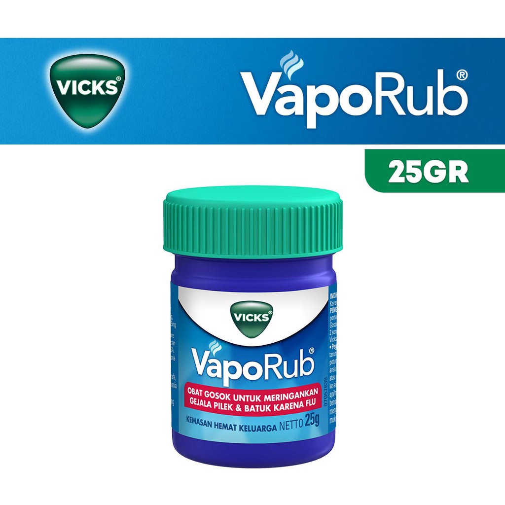 Vaporub Vicks 25 Gr | Shopee Singapore