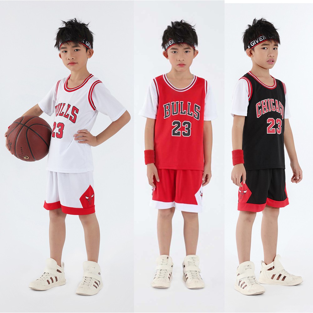 Playera para Básquetbol Jordan Plaid Back 23 de Niños