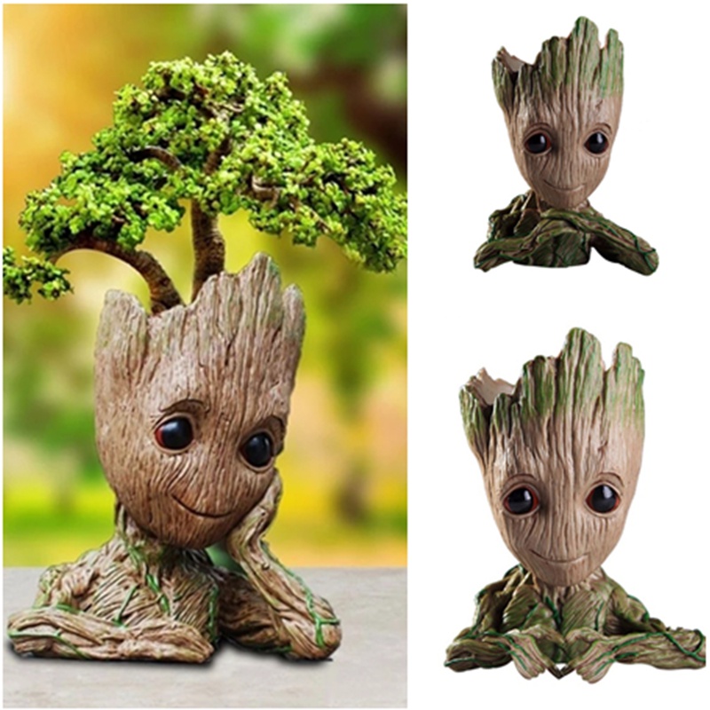 Groot aquarium outlet decoration