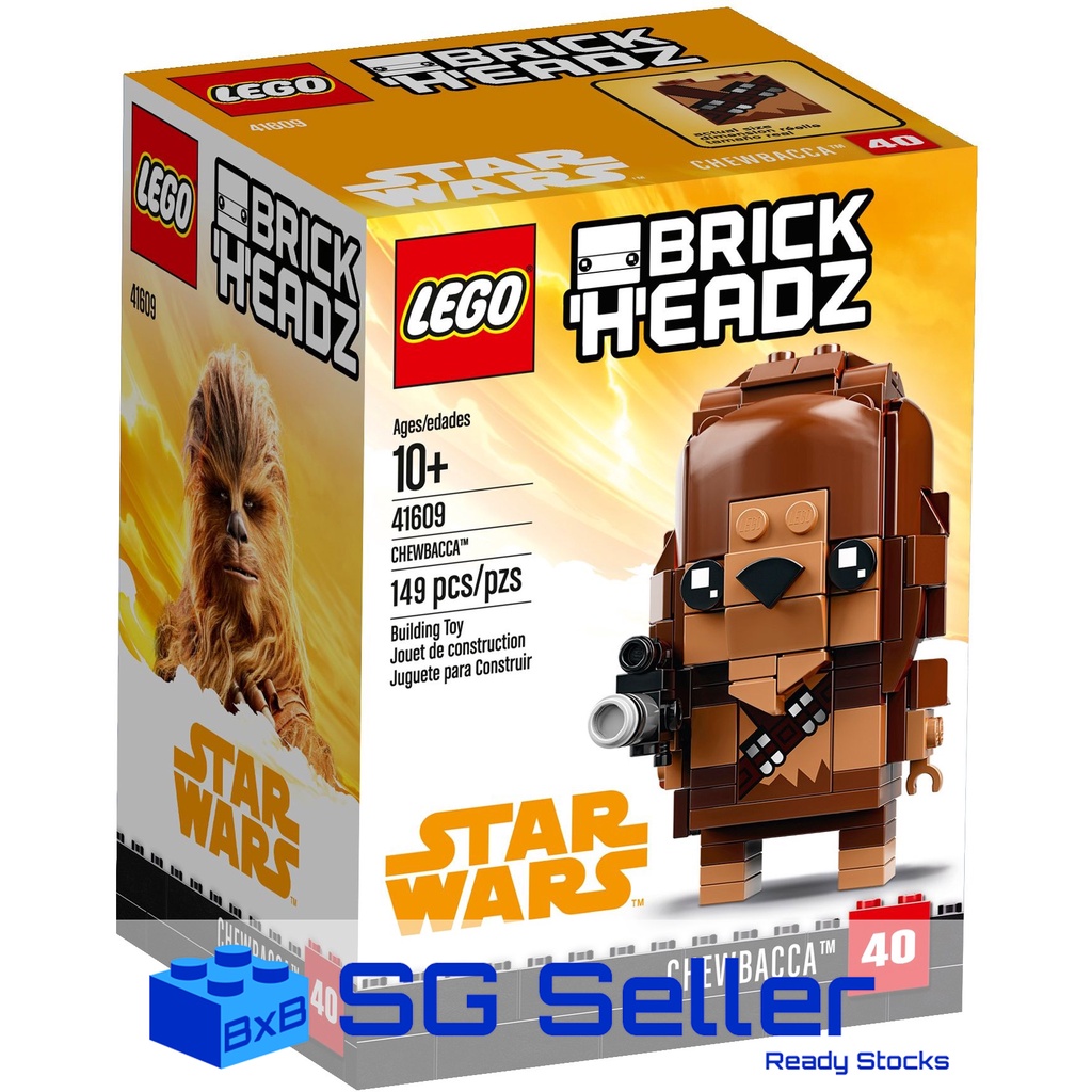 Chewbacca on sale lego brickheadz