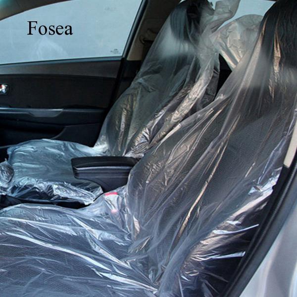 Plastic car shop seat protectors