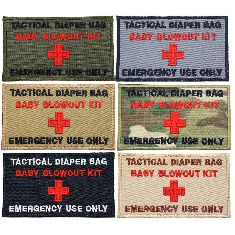 Tactical diaper hot sale bag patch