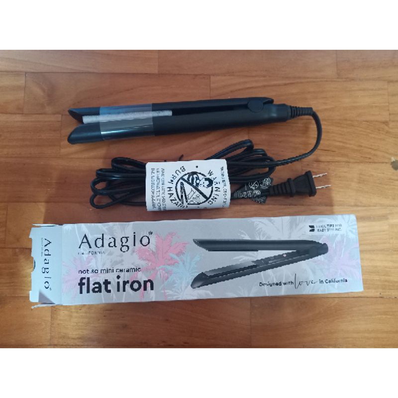 Not So Mini Flat Iron by ADAGIO, Hair, Hair Tools, Flat Iron