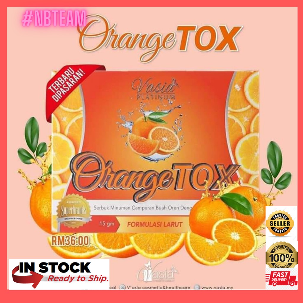 Original Hq Vasia Orangetox Mnuman Fiber Oren Best Weight Loss