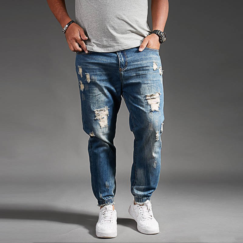 Big size deals jeans mens