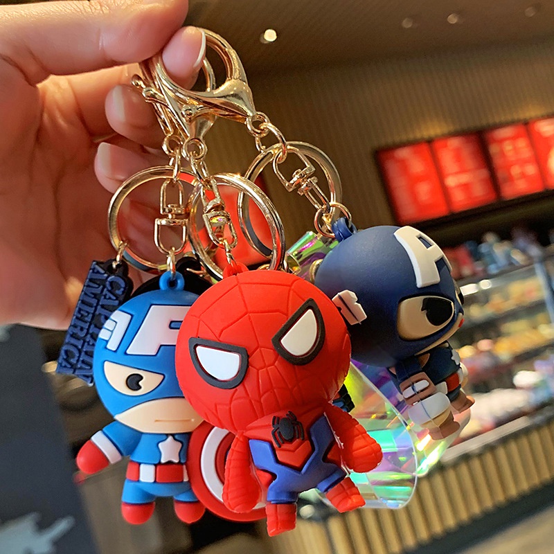 Spider Man Keychain for Marvel Lovers Key Chains