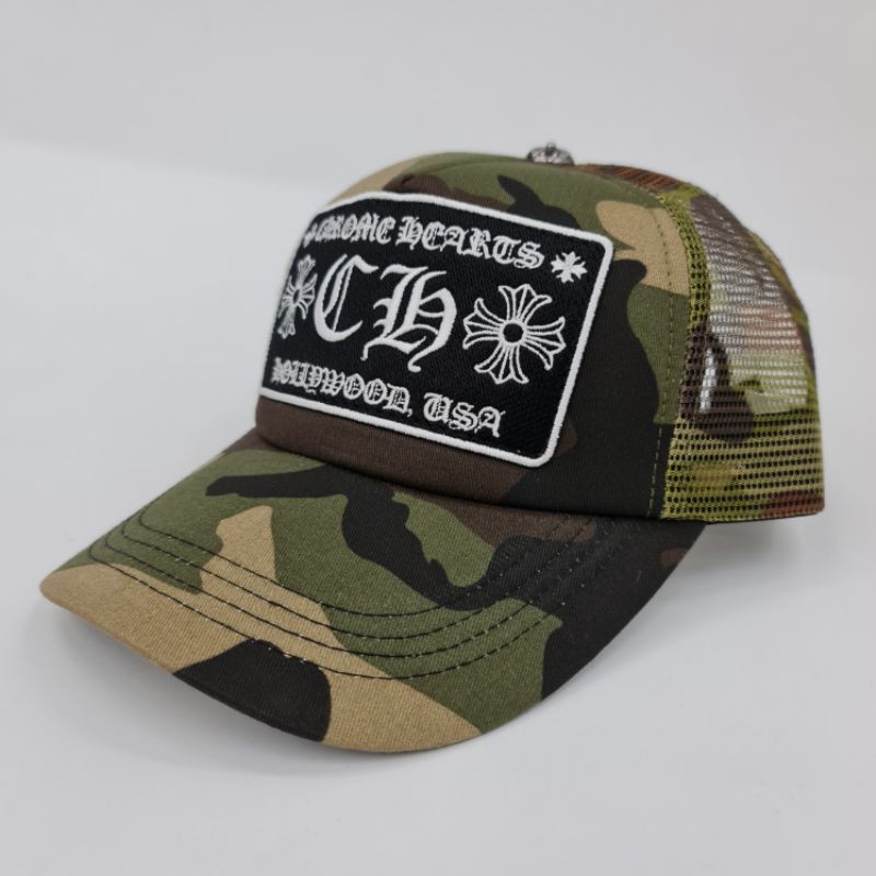 camo chrome hearts hat